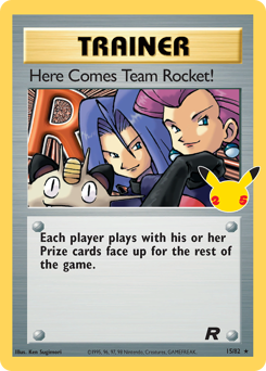Here Comes Team Rocket! - Celebrations: Classic Collection - #15 - Pokemon TCG card