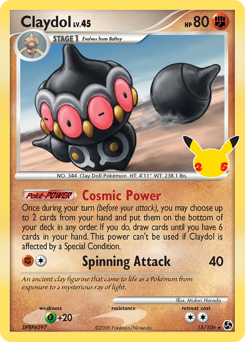 Claydol - Celebrations: Classic Collection - #15 - Pokemon TCG card