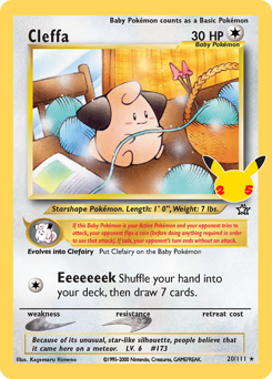 Cleffa - Celebrations: Classic Collection - #20 - Pokemon TCG card