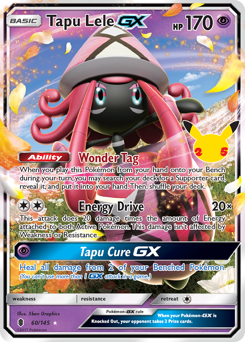 Tapu Lele-GX - Celebrations: Classic Collection - #60 - Pokemon TCG card