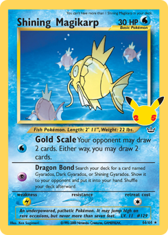 Shining Magikarp #66 Shining Magikarp - Celebrations: Classic Collection - #66 - Pokemon TCG card