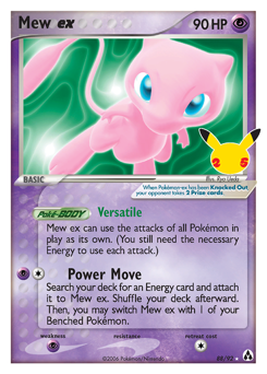 Mew ex - Celebrations: Classic Collection - #88 - Pokemon TCG card