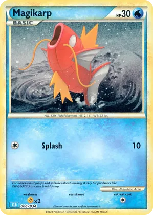 Magikarp #006 Magikarp - Pokémon TCG Classic - Blastoise - #006 - Pokemon TCG card