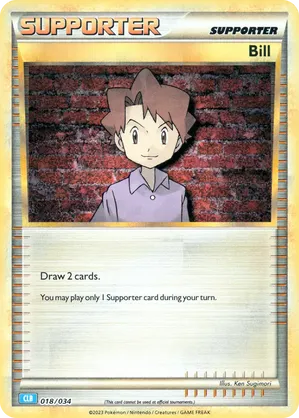 Bill - Pokémon TCG Classic - Blastoise - #018 - Pokemon TCG card