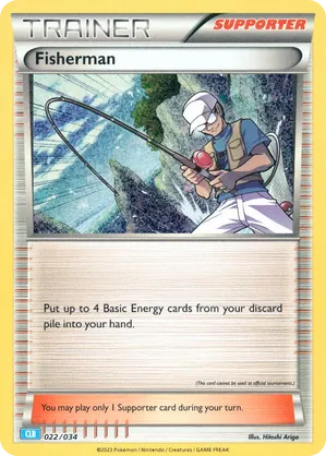 Fisherman - Pokémon TCG Classic - Blastoise - #022 - Pokemon TCG card