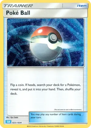 Poké Ball - Pokémon TCG Classic - Blastoise - #023 - Pokemon TCG card