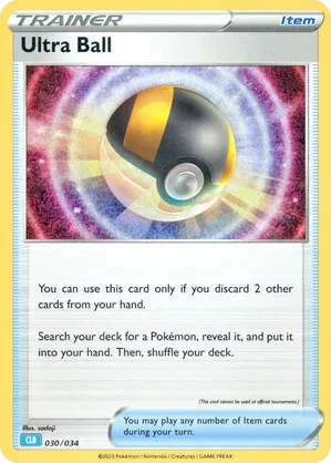 Ultra Ball - Pokémon TCG Classic - Blastoise - #030 - Pokemon TCG card