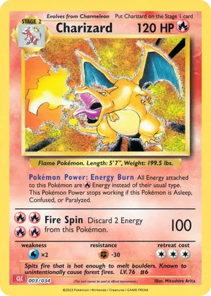 Charizard - Pokémon TCG Classic - Charizard - #003 - Pokemon TCG card