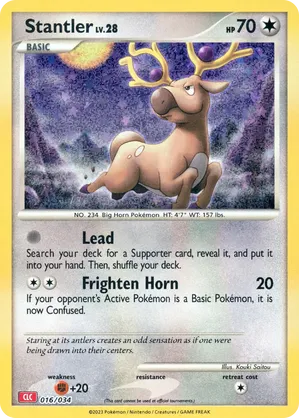 Stantler - Pokémon TCG Classic - Charizard - #016 - Pokemon TCG card