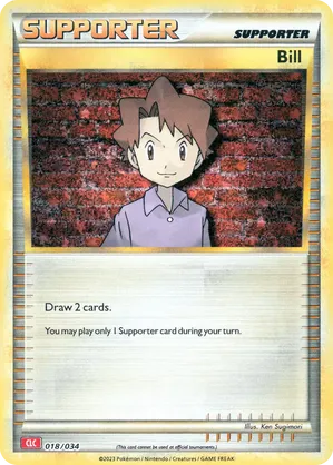 Bill - Pokémon TCG Classic - Charizard - #018 - Pokemon TCG card