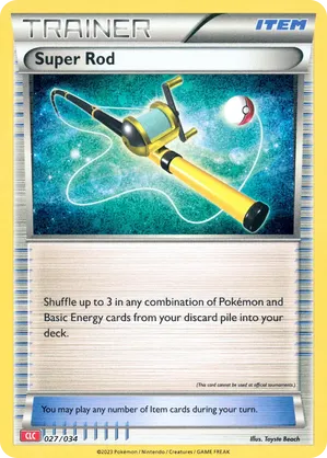 Super Rod - Pokémon TCG Classic - Charizard - #027 - Pokemon TCG card
