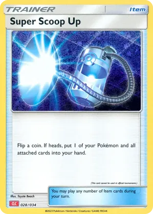 Super Scoop Up - Pokémon TCG Classic - Charizard - #028 - Pokemon TCG card