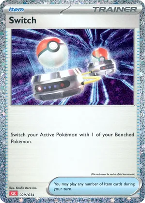Switch - Pokémon TCG Classic - Charizard - #029 - Pokemon TCG card