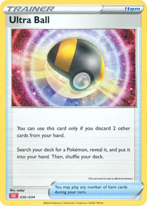 Ultra Ball - Pokémon TCG Classic - Charizard - #030 - Pokemon TCG card