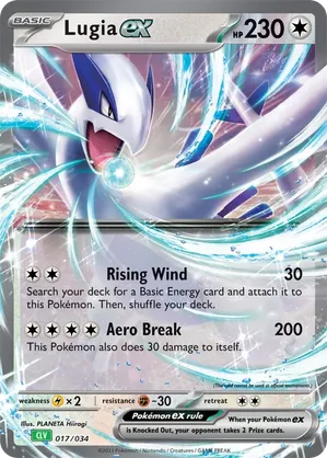 Lugia ex #017 Lugia ex - Pokémon TCG Classic - Venusaur - #017 - Pokemon TCG card