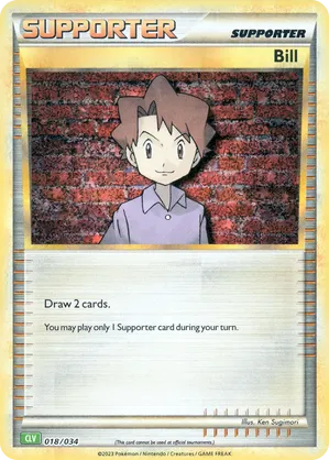 Bill - Pokémon TCG Classic - Venusaur - #018 - Pokemon TCG card