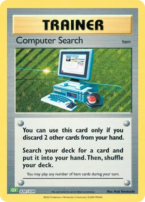 Computer Search - Pokémon TCG Classic - Venusaur - #020 - Pokemon TCG card