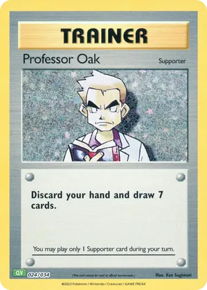 Professor Oak - Pokémon TCG Classic - Venusaur - #024 - Pokemon TCG card