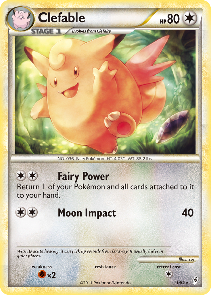Clefable - Call of Legends - #1 - Pokemon TCG card