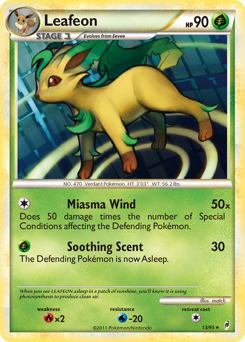 Leafeon #13 Leafeon - Call of Legends - #13 - Pokemon TCG card