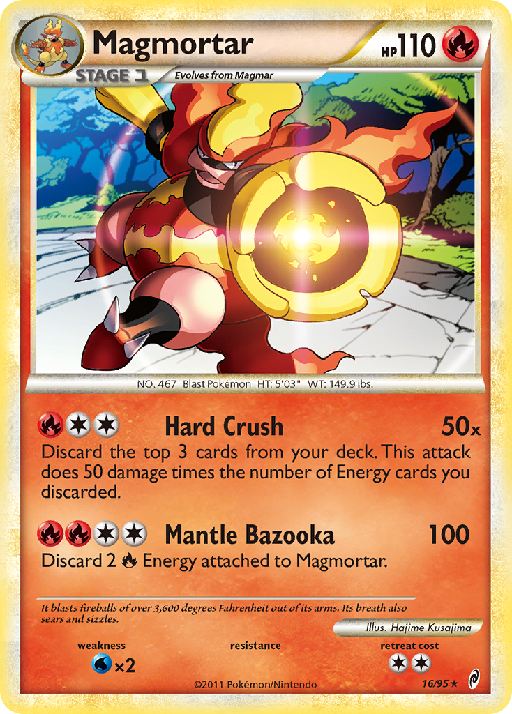 Magmortar - Call of Legends - #16 - Pokemon TCG card