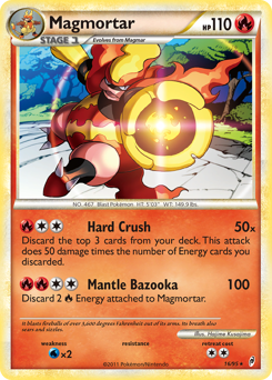 Magmortar - Call of Legends - #16 - Pokemon TCG card