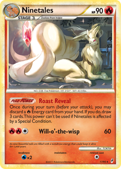 Ninetales #17 Ninetales - Call of Legends - #17 - Pokemon TCG card