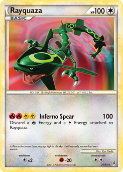 Rayquaza #20 Rayquaza - Call of Legends - #20 - Pokemon TCG card