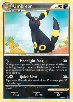 Umbreon #22 Umbreon - Call of Legends - #22 - Pokemon TCG card