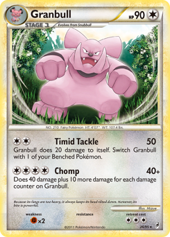 Granbull - Call of Legends - #26 - Pokemon TCG card