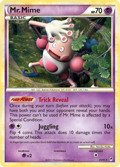 Mr. Mime - Call of Legends - #29 - Pokemon TCG card