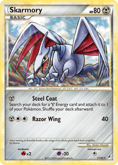 Skarmory - Call of Legends - #31 - Pokemon TCG card