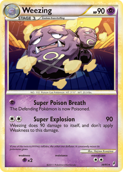 Weezing #38 Weezing - Call of Legends - #38 - Pokemon TCG card