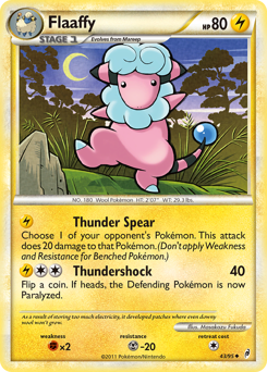 Flaaffy #43 Flaaffy - Call of Legends - #43 - Pokemon TCG card