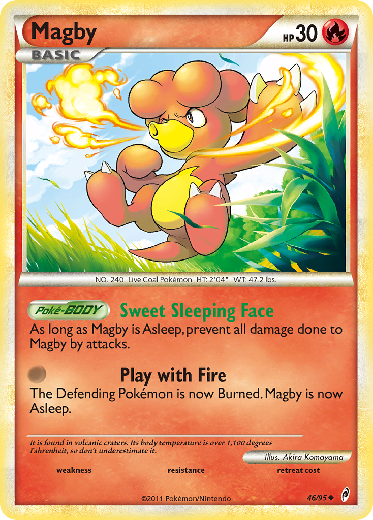 Magby - Call of Legends - #46 - Pokemon TCG card