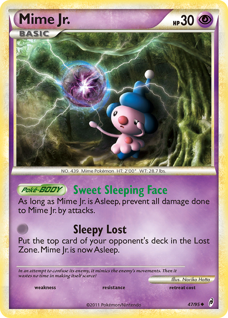 Mime Jr. - Call of Legends - #47 - Pokemon TCG card