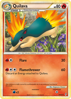 Quilava #49 Quilava - Call of Legends - #49 - Pokemon TCG card