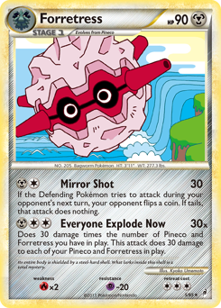 Forretress - Call of Legends - #5 - Pokemon TCG card