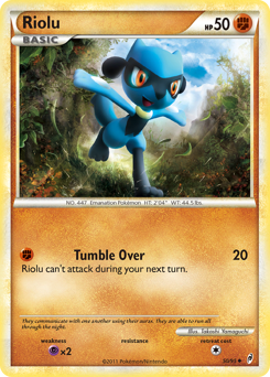 Riolu #50 Riolu - Call of Legends - #50 - Pokemon TCG card