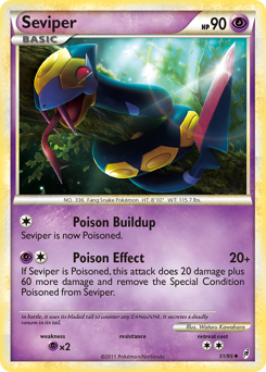 Seviper #51 Seviper - Call of Legends - #51 - Pokemon TCG card