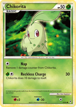Chikorita #53 Chikorita - Call of Legends - #53 - Pokemon TCG card