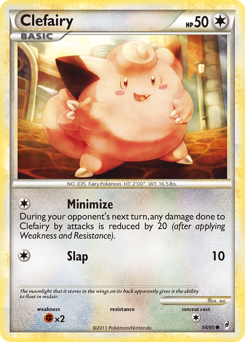 Clefairy - Call of Legends - #54 - Pokemon TCG card