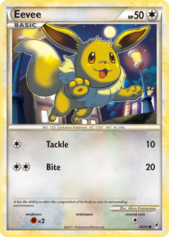Eevee #56 Eevee - Call of Legends - #56 - Pokemon TCG card