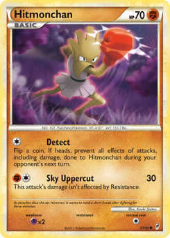 Hitmonchan - Call of Legends - #57 - Pokemon TCG card