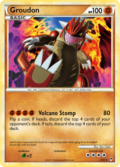Groudon #6 Groudon - Call of Legends - #6 - Pokemon TCG card