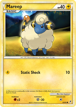 Mareep #63 Mareep - Call of Legends - #63 - Pokemon TCG card