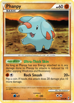 Phanpy - Call of Legends - #66 - Pokemon TCG card