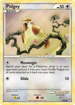 Pidgey #67 Pidgey - Call of Legends - #67 - Pokemon TCG card