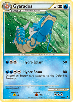 Gyarados #7 Gyarados - Call of Legends - #7 - Pokemon TCG card