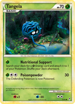Tangela - Call of Legends - #72 - Pokemon TCG card